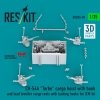 RESKIT RSU35-0038 CH-54A Tarhe cargo hoist with hook and load leveller cargo reels with lashing hooks for ICM kit (3D Printed) (1/35)